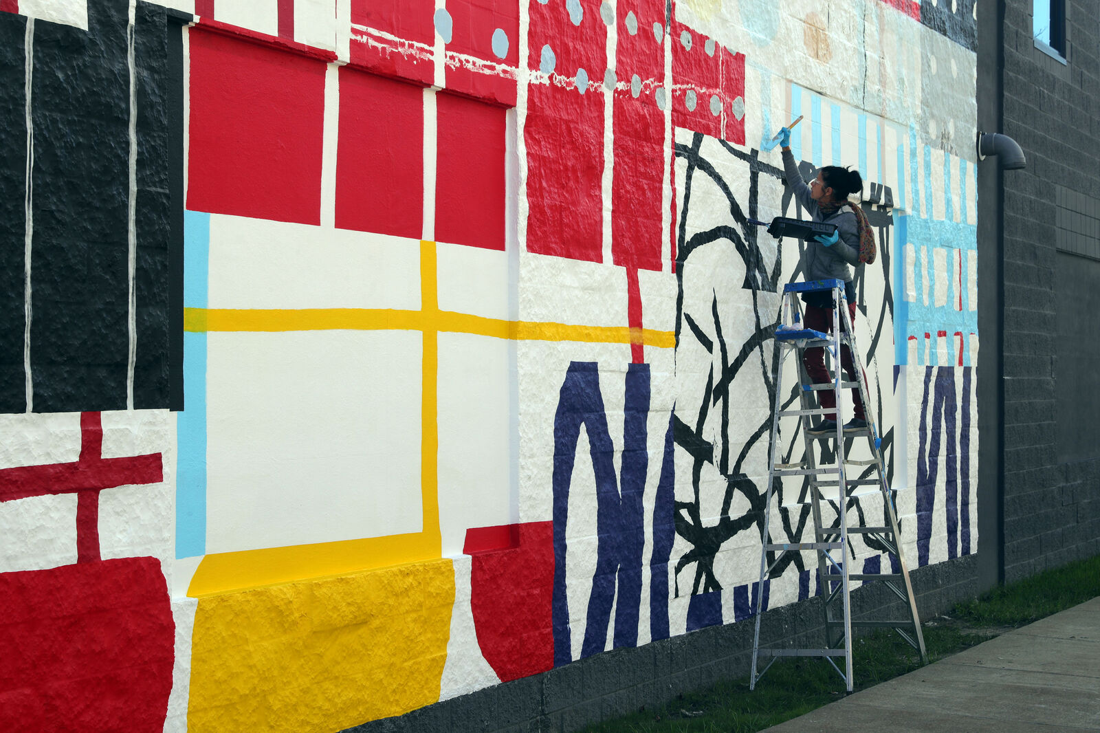 Herve Tullet mural